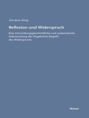 cover image of Reflexion und Widerspruch